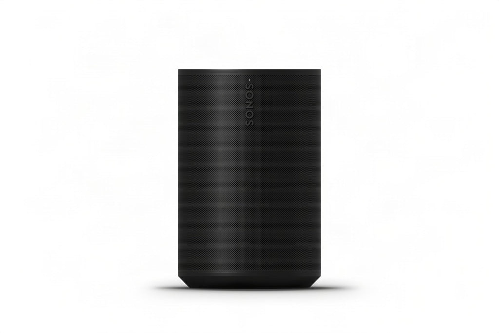 Sonos Era 100 SL Compact, Microphone-Free Speaker - Black | Dual angled tweeters and a powerful midwoofer | Pair Two for Stereo or Add as Soundbar Rears | WiFi | Bluetooth