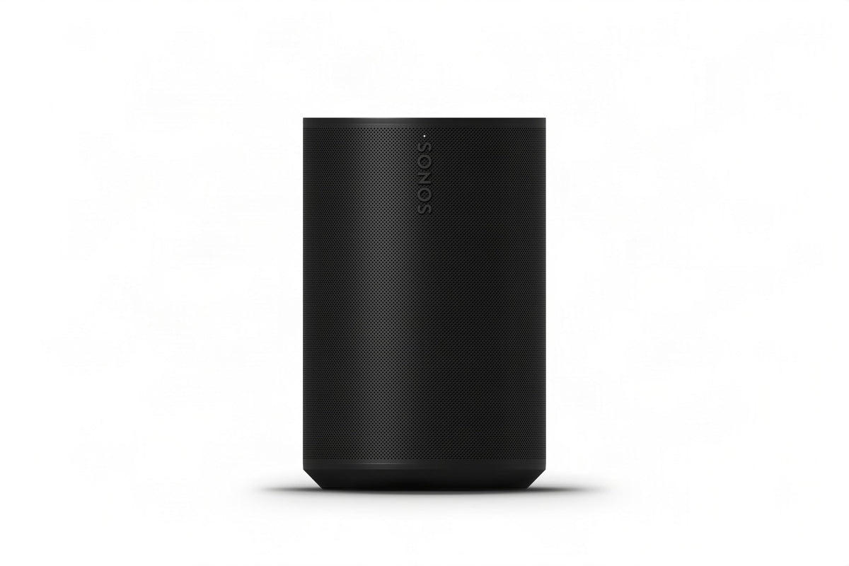 Sonos Era 100 SL Compact, Microphone-Free Speaker - Black | Dual angled tweeters and a powerful midwoofer | Pair Two for Stereo or Add as Soundbar Rears | WiFi | Bluetooth