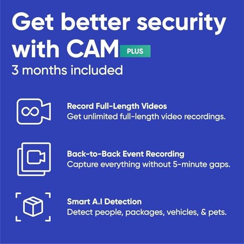 WYZE Cam v3 with Color Night Vision, Wired 1080p HD Indoor/Outdoor Video Camera, 2-Way Audio, Works with Alexa, Google Assistant, and IFTTT