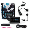 Nocqua Pro Power Kit - 12 Volt Lithium Battery with Charger - 10Ah | Battery Kit for GPS, Fish Finders & Depth Finders, Compact & Portable Kayak Battery Power for Marine Adventure & Kayaks