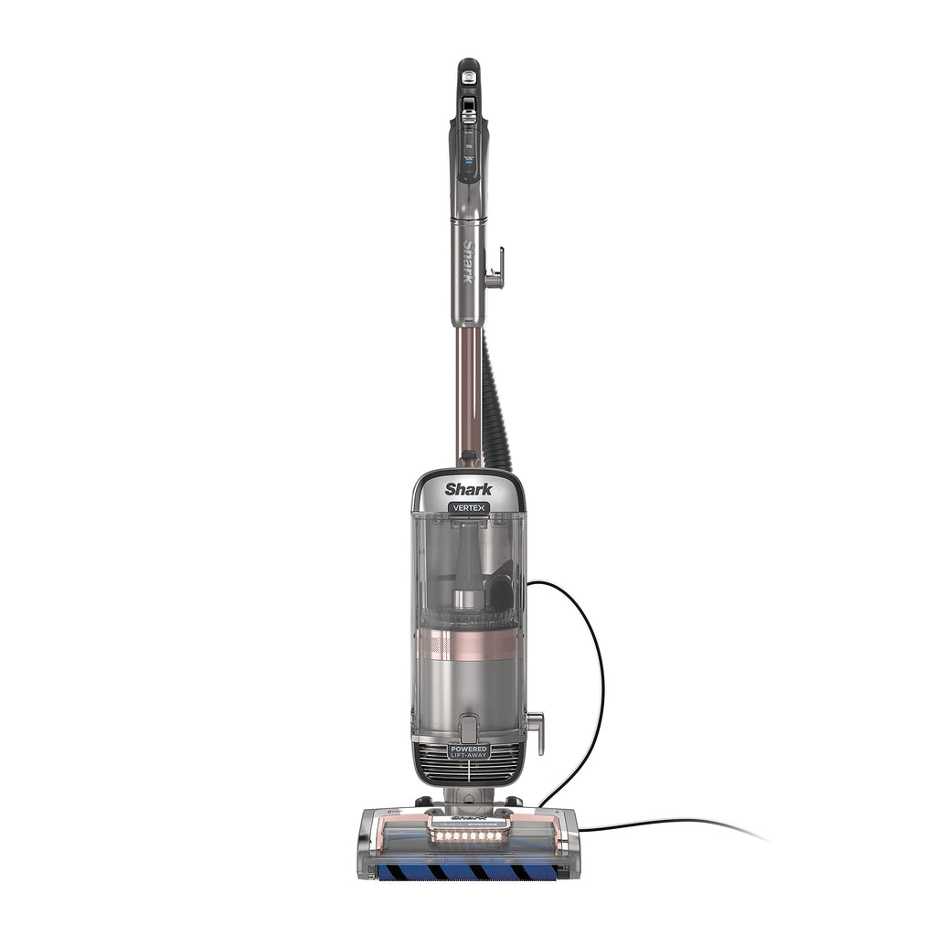 Shark Vertex Lift-Away Upright Vacuum, HEPA Seal, Silver/Rose Gold, AZ2002​ | DuoClean & PowerFins, LED Lights, No Hair Wrap, Large Dust Cup Capacity, Pet Crevice Tool, Dusting Brush​