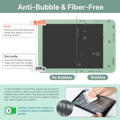 CoBak 3 PackScreen Protector for 6" Kindle 2024 and 2022 (11 Generation) | Anti-Glare Matte, High Clarity, Fingerprint Resistant, Bubble-Free, Precisely‑Cut for Kindle Accessories