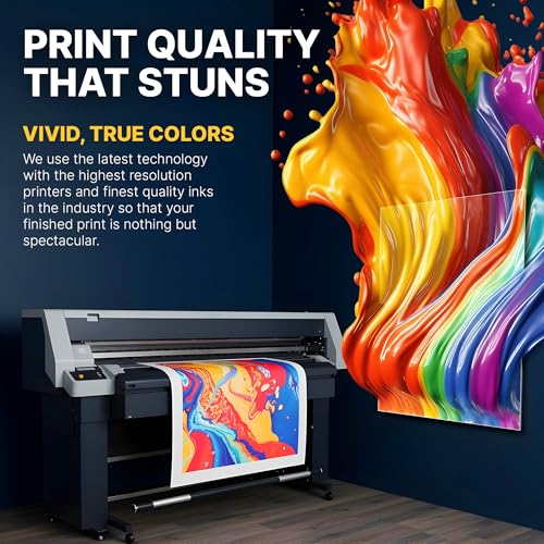 Custom Poster 24x36 inches - Same Day Printing Custom Print w/Your Photo | Premium Photo-Quality Paper - Personalized Custom Posters - Shipped in Strengthened Tube - Available in Matte or Gloss Finish