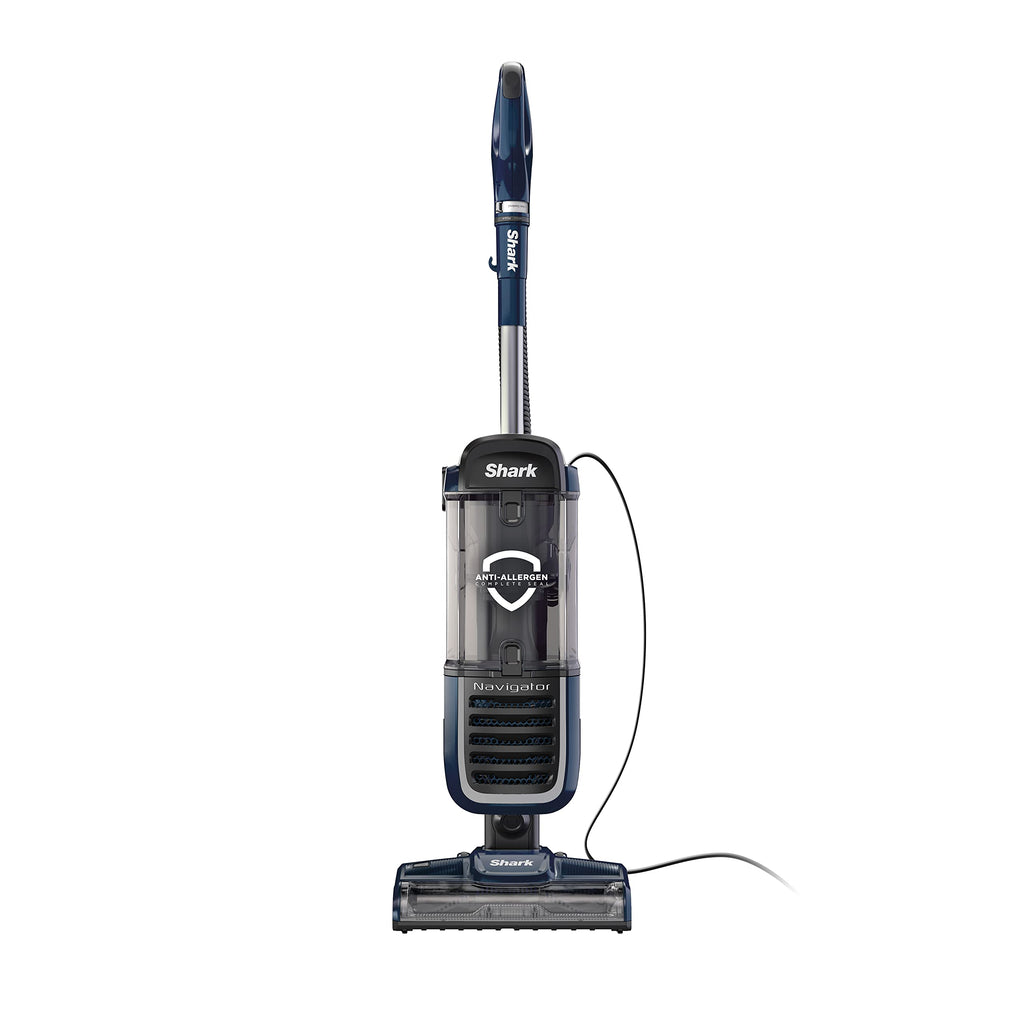 Shark Navigator Swivel Pro Upright Vacuum, HEPA, Pet Hair, Navy, NV151 | Swivel Steering, Powerful Suction, Lightweight Design, 11-Ft Reach, Crevice Tool, Upholstery Tool and Pet Power Brush