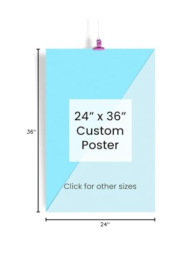 EzPosterPrints - Custom Poster Print - Upload Your Image/Photo - Personalized Photo Prints, Create Your Own Poster - Print Any Photos, Images - 24 X 36 inches