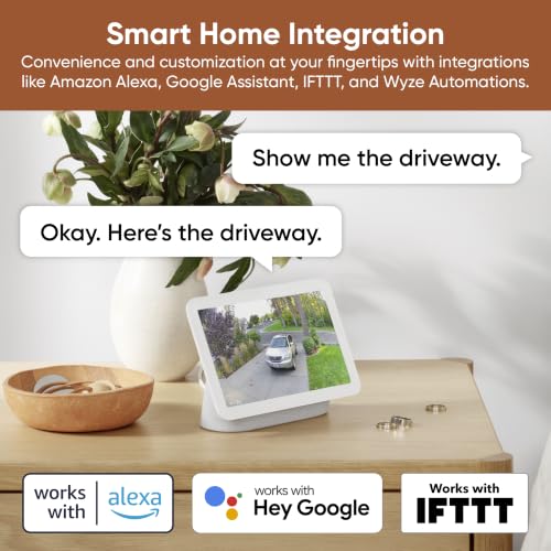 WYZE Solar Cam Pan, 2K Security Cameras Wireless Outdoor, Battery Powered | 360° Pan-Tilt, Battery Powered, 2.4 GHz Wi-Fi camera, AI motion detection, Color night vision, Cameras for home security