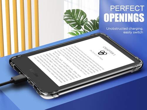 MoKo Case for 6" Kindle (11th Generation-2024/2022),Clear