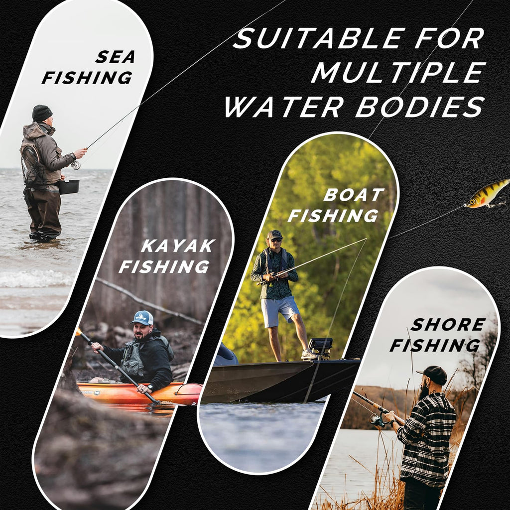 LUCKY Kayak Portable Fish Finder Transducer Wireless Sonar Fish Finders Boat Rechargeable Handheld Fish Depth Finder Fishing MT-202