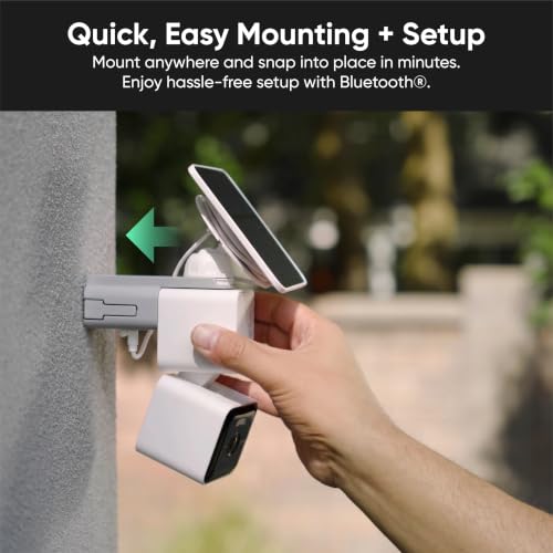 WYZE Solar Cam Pan, 2K Security Cameras Wireless Outdoor, Battery Powered | 360° Pan-Tilt, Battery Powered, 2.4 GHz Wi-Fi camera, AI motion detection, Color night vision, Cameras for home security