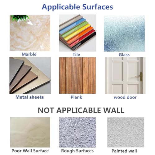 Adhesive Wall Hooks No Drill Clear Heavy Duty, 13LB Sticky 12 Pack | Waterproof Transparent Sticky Hooks for Hanging, 13lbs Max Load No Damage,Ideal for Towel,Coat,Bathroom,Kitchen,Home