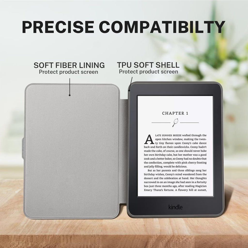 Smart Case for 6" Kindle Paperwhite 7th /6th/5th Gen and a Screen Protector