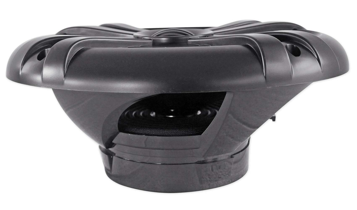 Rockville RMSTS69B 6" x 9" Black Waterproof Marine Boat Speakers, Pair | 1000W Peak/250W RMS, CEA Compliant, Swivel Tweeter, UV Treated, Stainless Steel Terminals, Includes Speaker Wire & Hardware