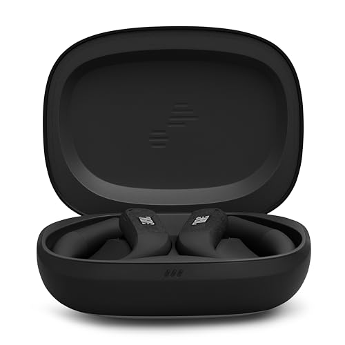 JBL Endurance Peak 4 - Wireless Noise Cancelling Sport Earbuds (Black/Grey) | Adaptive Noise Cancelling, IP68 water & dust proof, Secure fit with TwistLock™ design, Up to 48Hrs (12Hrs Buds + 36Hrs Case)