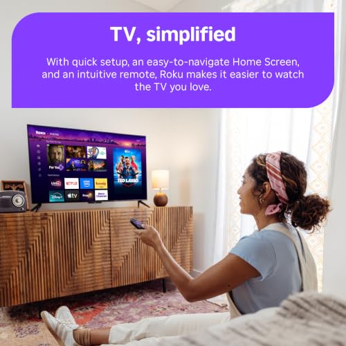 Roku Streaming Stick HD with Voice Remote | Compact 4K Streaming Device for TV with Roku Voice Remote & Long-Range Wi-Fi - Free & Live Local News, Sports